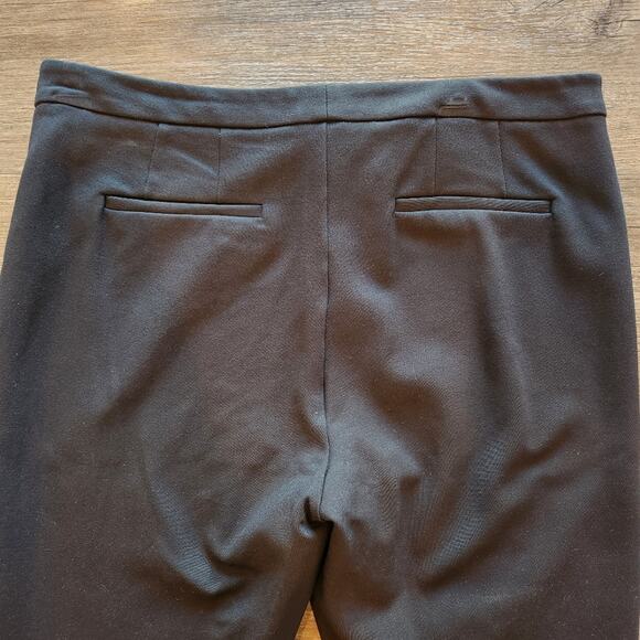 HALOGEN Nordstrom Black Slight Bootcut Stretchy Dress Pant 8 - Picture 7 of 10